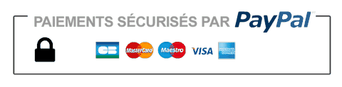 Paiement sécurisé par Paypal